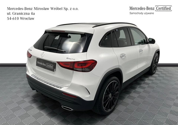 Mercedes-Benz GLA cena 239900 przebieg: 23100, rok produkcji 2021 z Wrocław małe 436